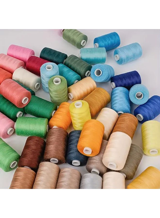 Grey Tone Polyester Sewing Thread Set 10 Colors 1000 Yards For Hand Machine DIY - Image 4